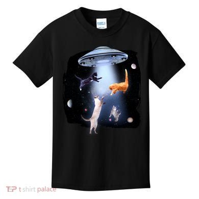Space Cats UFO Kids T-Shirt