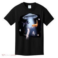 Space Cats UFO Kids T-Shirt thumb 0