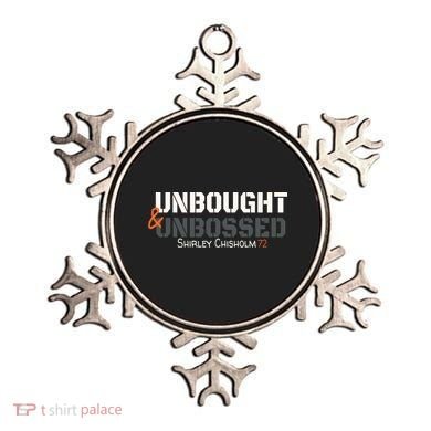 Shirley Chisholm Unbought And Unbossed Ornament