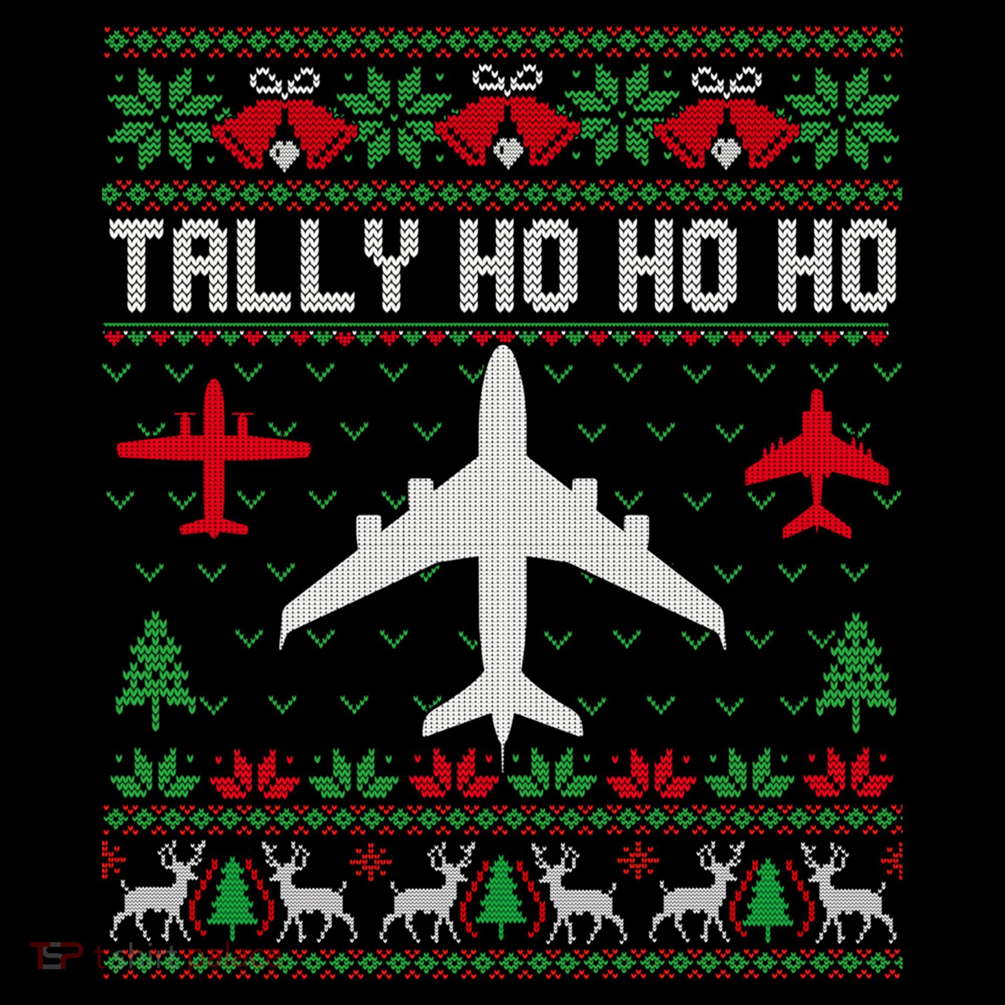 Spitfire Christmas Ugly Jumper Style Airplane Aircraft Plane Cute Gift Women's Hoodie
