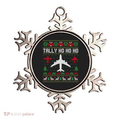 Spitfire Christmas Ugly Jumper Style Airplane Aircraft Plane Cute Gift Ornament