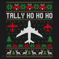 Spitfire Christmas Ugly Jumper Style Airplane Aircraft Plane Cute Gift Ornament thumb 1