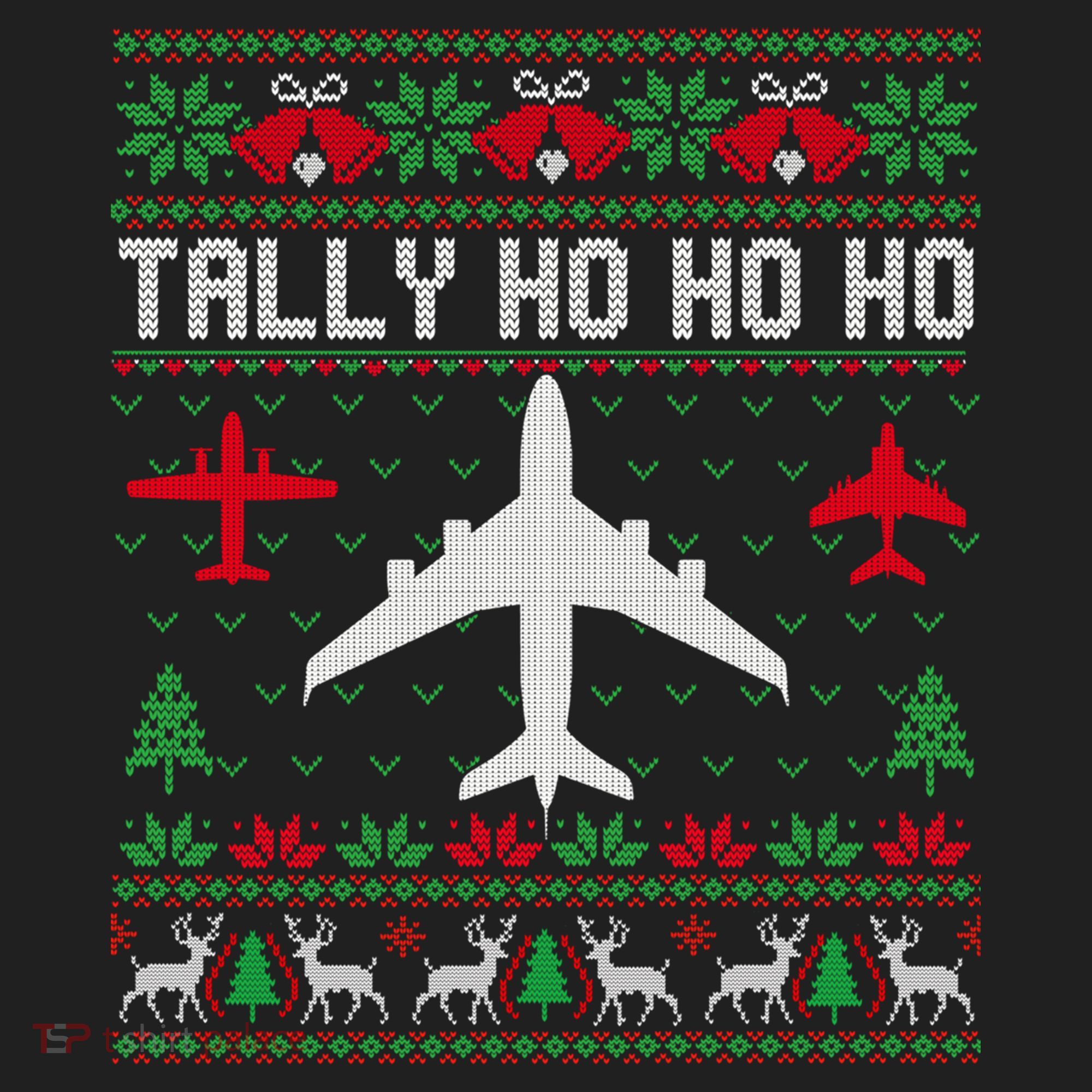 Spitfire Christmas Ugly Jumper Style Airplane Aircraft Plane Cute Gift Hat
