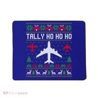 Spitfire Christmas Ugly Jumper Style Airplane Aircraft Plane Cute Gift Mousepad thumb 0