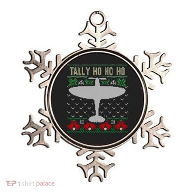 Spitfire Christmas Ugly Jumper Style Airplane Aircraft Plane Gift Ornament
