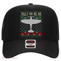 Spitfire Christmas Ugly Jumper Style Airplane Aircraft Plane Gift Hat thumb 0