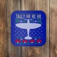 Spitfire Christmas Ugly Jumper Style Airplane Aircraft Plane Gift Coaster thumb 0