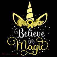 Sarcoma Cancer Unicorn Magic Yellow Ribbon Awareness Warrior Gift Coffee Mug thumb 5