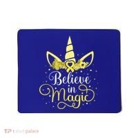 Sarcoma Cancer Unicorn Magic Yellow Ribbon Awareness Warrior Gift Mousepad thumb 0