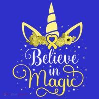 Sarcoma Cancer Unicorn Magic Yellow Ribbon Awareness Warrior Gift Mousepad thumb 1