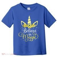 Sarcoma Cancer Unicorn Magic Yellow Ribbon Awareness Warrior Gift Toddler T-Shirt thumb 0