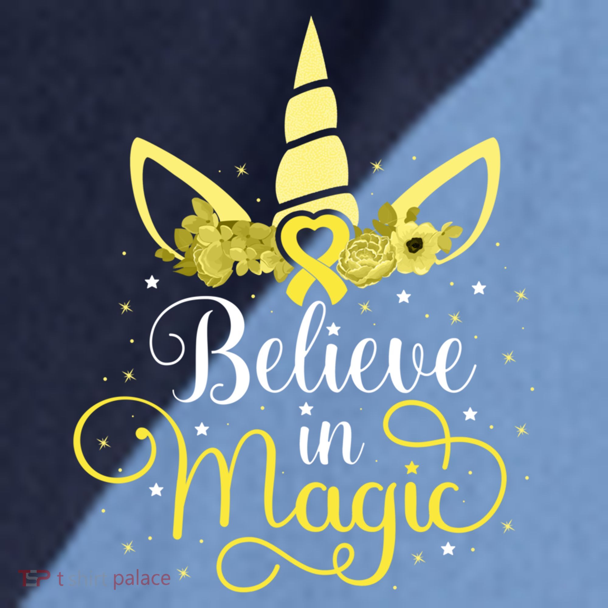 Sarcoma Cancer Unicorn Magic Yellow Ribbon Awareness Warrior Gift Raglan Baseball Sleeve Shirt