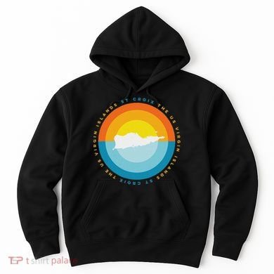 St. Croix Usvi Sunset Graphic Hoodie