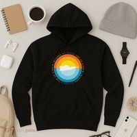 St. Croix Usvi Sunset Graphic Hoodie thumb 3