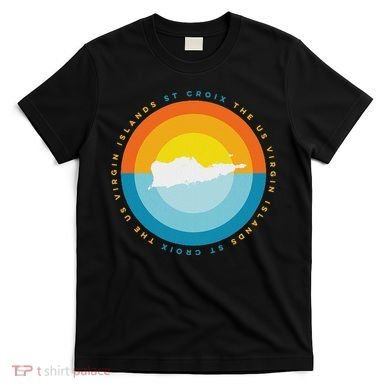 St. Croix Usvi Sunset Graphic T-Shirt