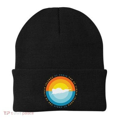 St. Croix Usvi Sunset Graphic Beanie