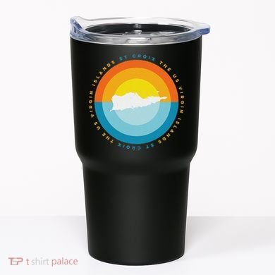 St. Croix Usvi Sunset Graphic Tumbler