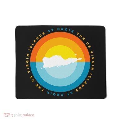 St. Croix Usvi Sunset Graphic Mousepad