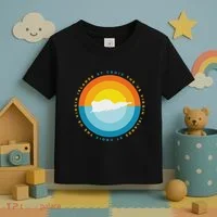 St. Croix Usvi Sunset Graphic Toddler T-Shirt thumb 3