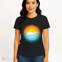 St. Croix Usvi Sunset Graphic Women's T-Shirt thumb 4