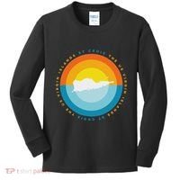 St. Croix Usvi Sunset Graphic Kids Long Sleeve Shirt thumb 0