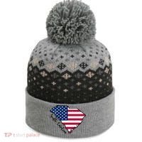 South Carolina United States Map T Shirt The Baniff Cuffed Pom Beanie thumb 0
