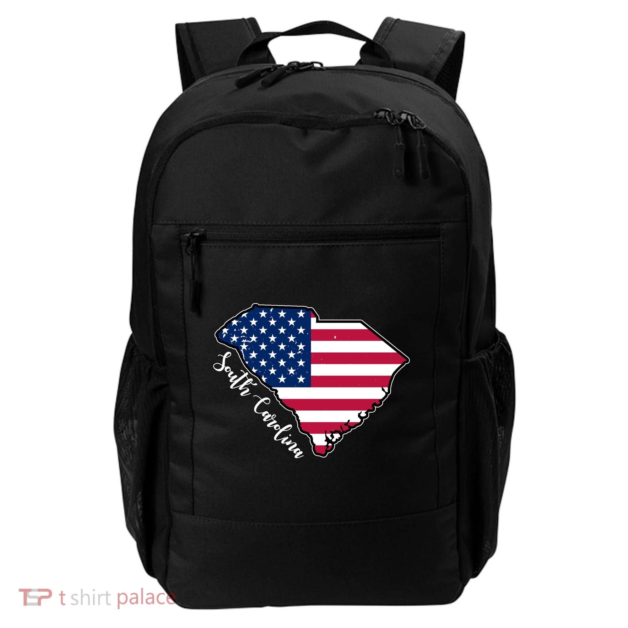 South Carolina United States Map T Shirt Backpack