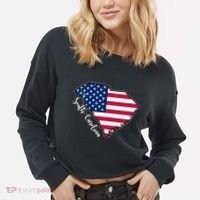 South Carolina United States Map T Shirt Cropped Pullover Crew thumb 2