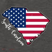 South Carolina United States Map T Shirt Vector Backpack thumb 2