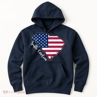 South Carolina United States Map T Shirt Hoodie thumb 0