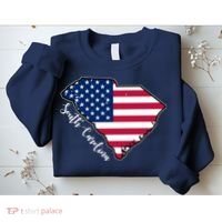 South Carolina United States Map T Shirt Sweatshirt thumb 2