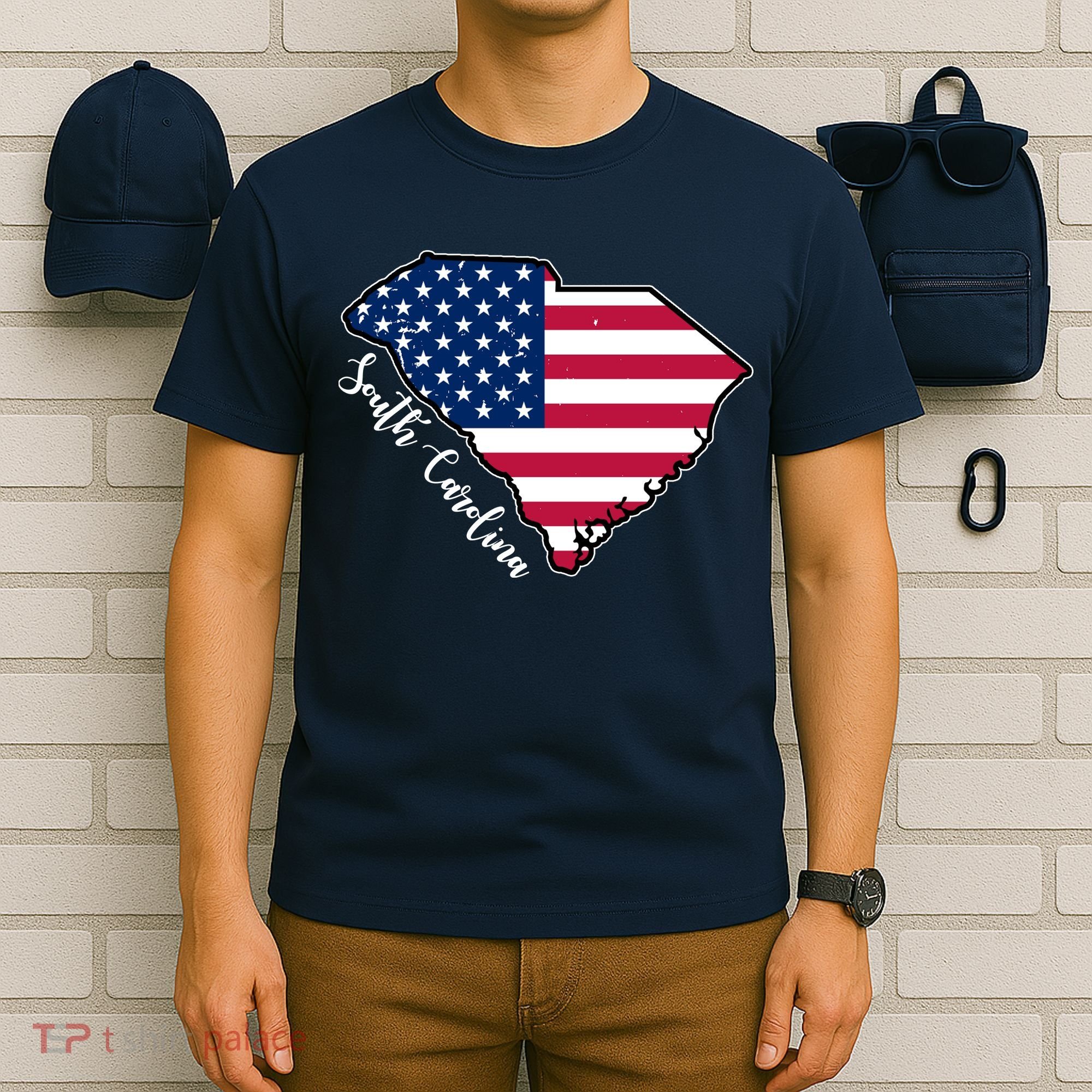 South Carolina United States Map T Shirt T-Shirt