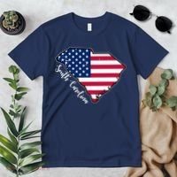 South Carolina United States Map T Shirt Premium T-Shirt thumb 2