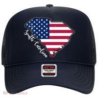 South Carolina United States Map T Shirt Hat thumb 0