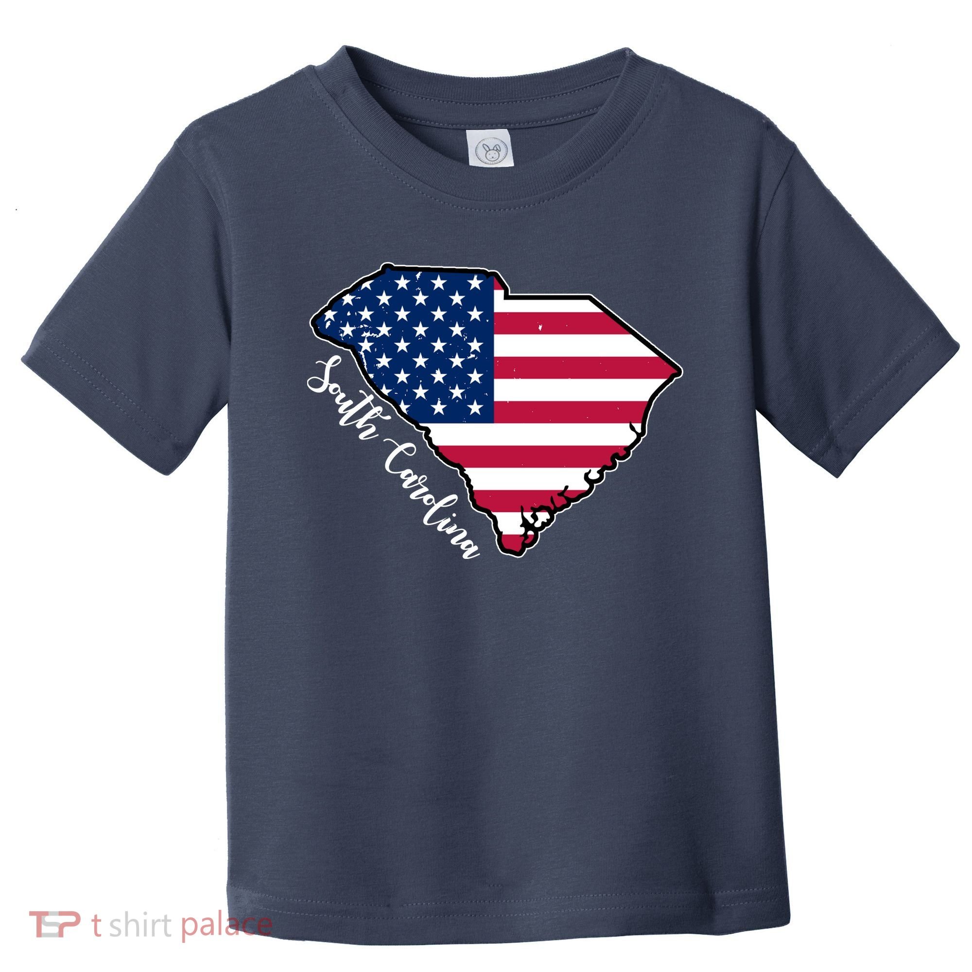 South Carolina United States Map T Shirt Toddler T-Shirt