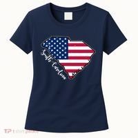South Carolina United States Map T Shirt Women's T-Shirt thumb 0