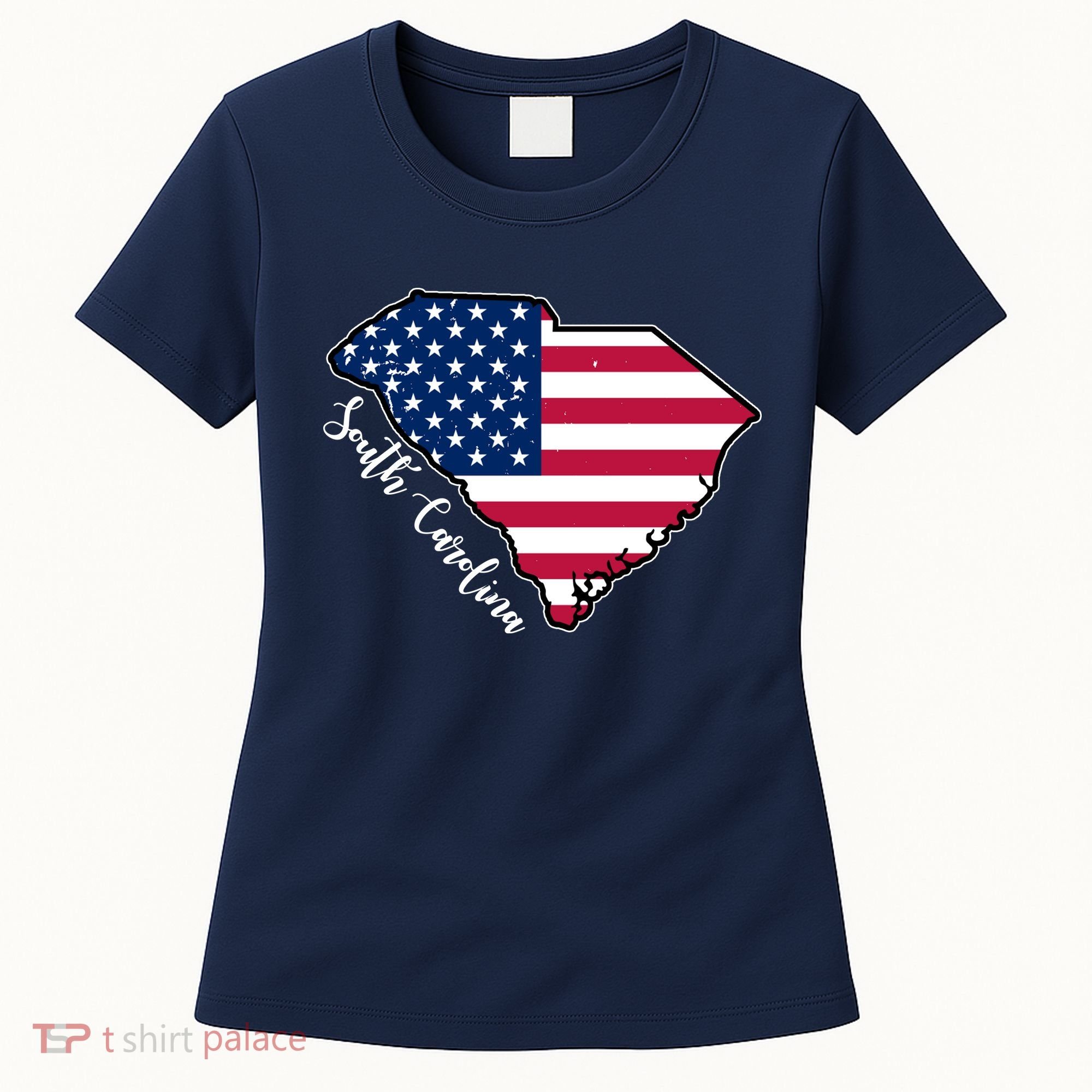 South Carolina United States Map T Shirt Women's T-Shirt
