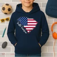 South Carolina United States Map T Shirt Kids Hoodie thumb 2