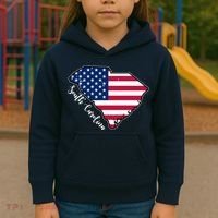 South Carolina United States Map T Shirt Kids Hoodie thumb 3