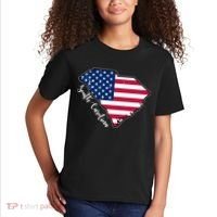 South Carolina United States Map T Shirt Kids T-Shirt thumb 2