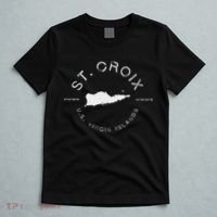 St. Croix Usvi Graphic Vintage Retro T-Shirt thumb 5