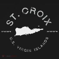 St. Croix Usvi Graphic Vintage Retro Visor thumb 3
