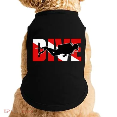 Scuba Dive Logo Doggie Tank