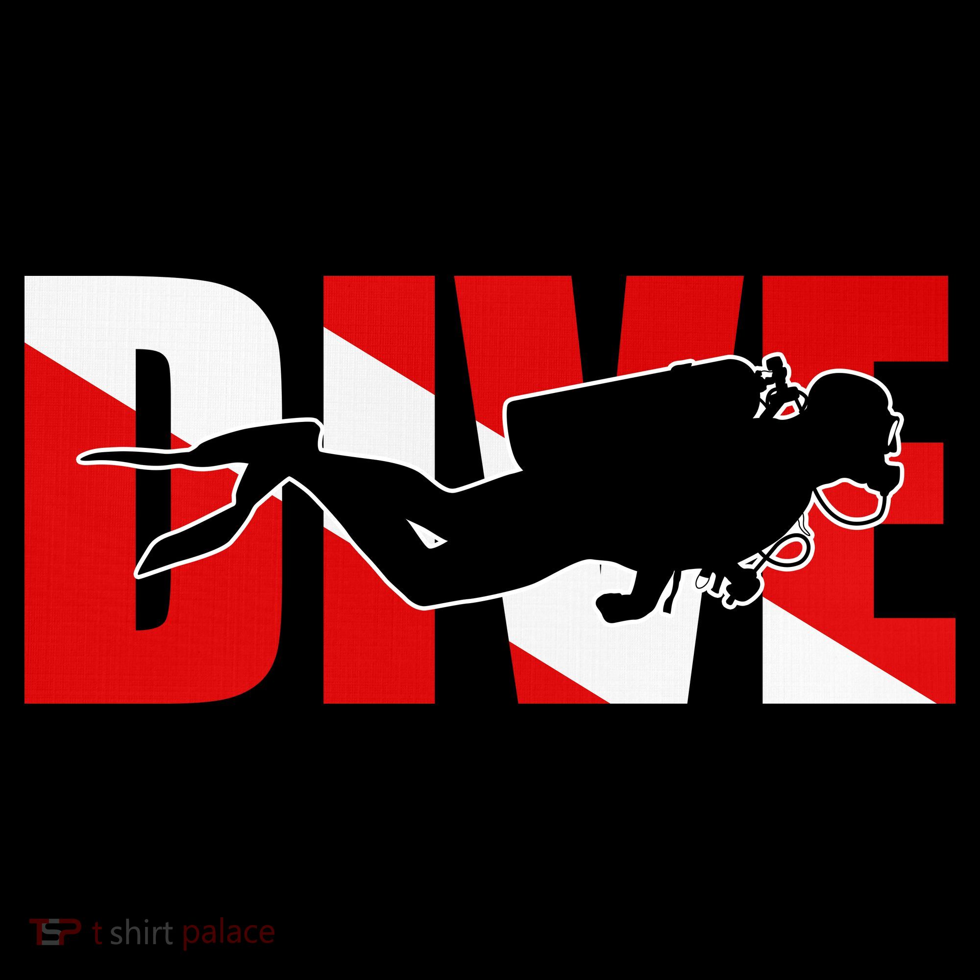 Scuba Dive Logo USA-Made Doggie Bandana