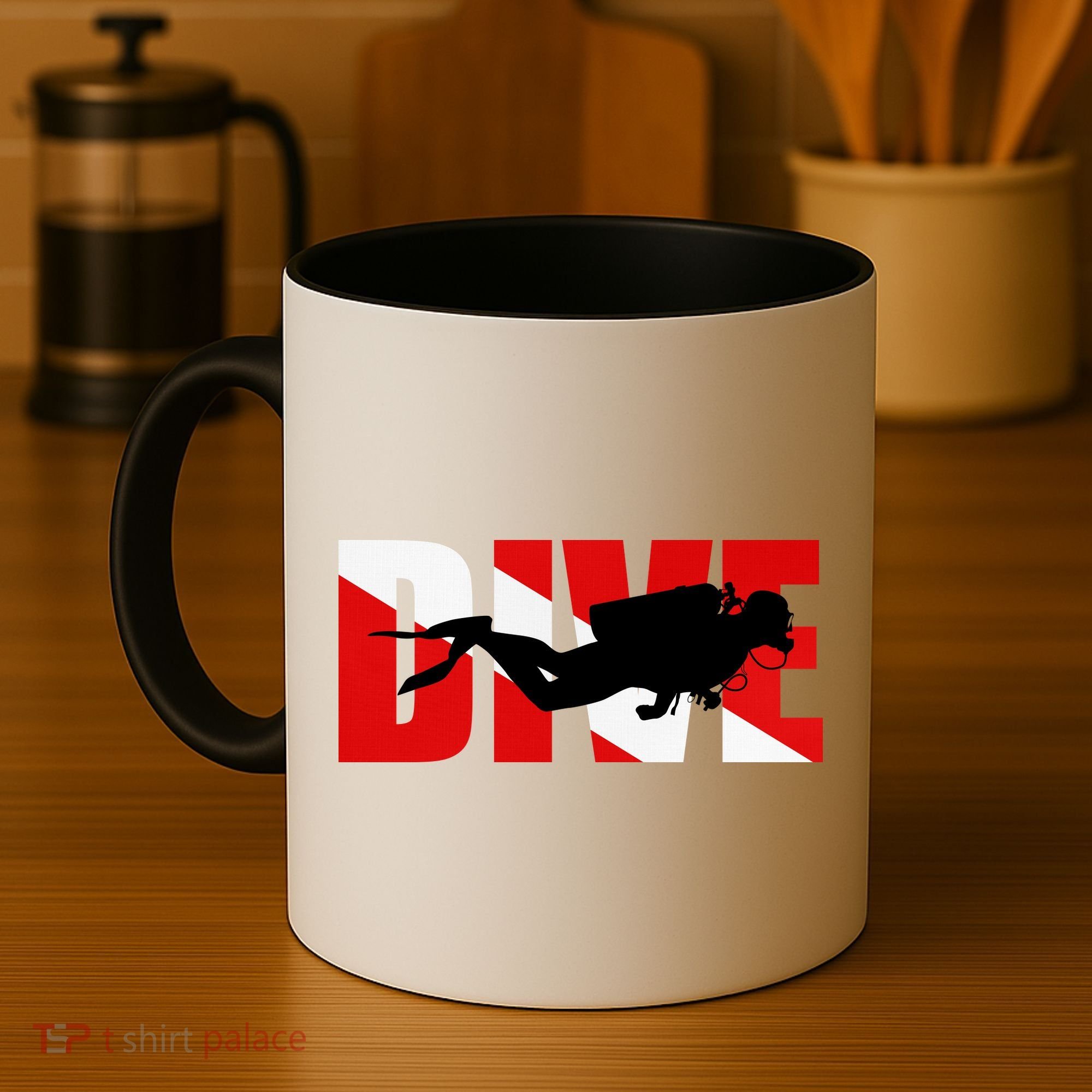 Scuba Dive Logo Coffee Mug