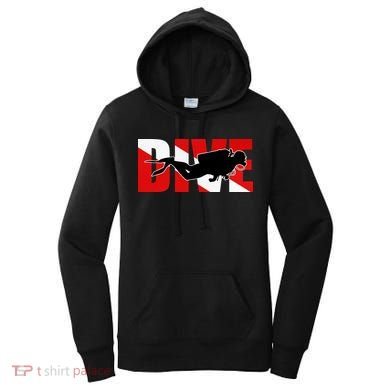 Scuba Dive Logo Women's Hoodie