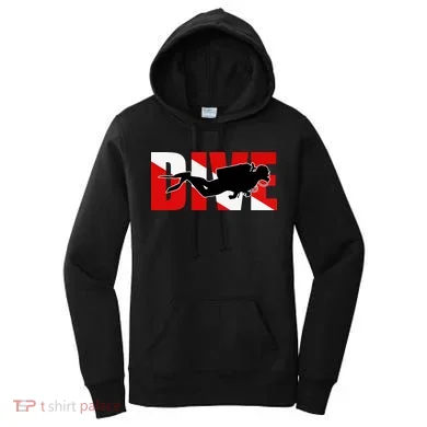 Scuba Dive Logo Women's Hoodie