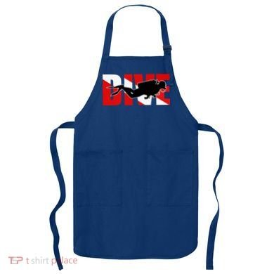 Scuba Dive Logo Apron