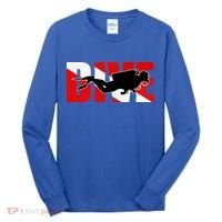 Scuba Dive Logo Tall Long Sleeve Shirt thumb 0