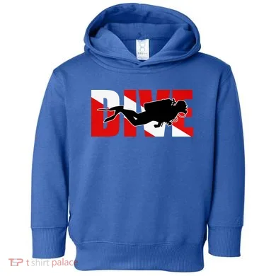 Scuba Dive Logo Toddler Hoodie